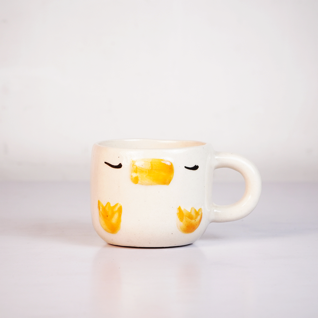 Face Mug Cute Ceramic | Smiley Coffee Cup for Tea & Coffee