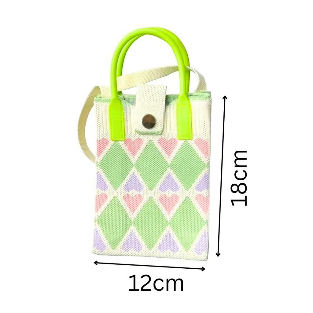 Cute Cartoon Mini Sling Bag – Random Design Collection (1 Pcs)