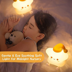 Creative Star Night Light Soft Lamp