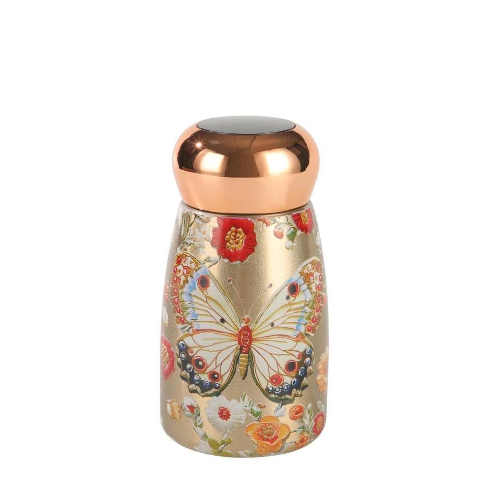 Mini Art Flora Bottle – 300ml SmartTemperature Display Flask ( random Design only )