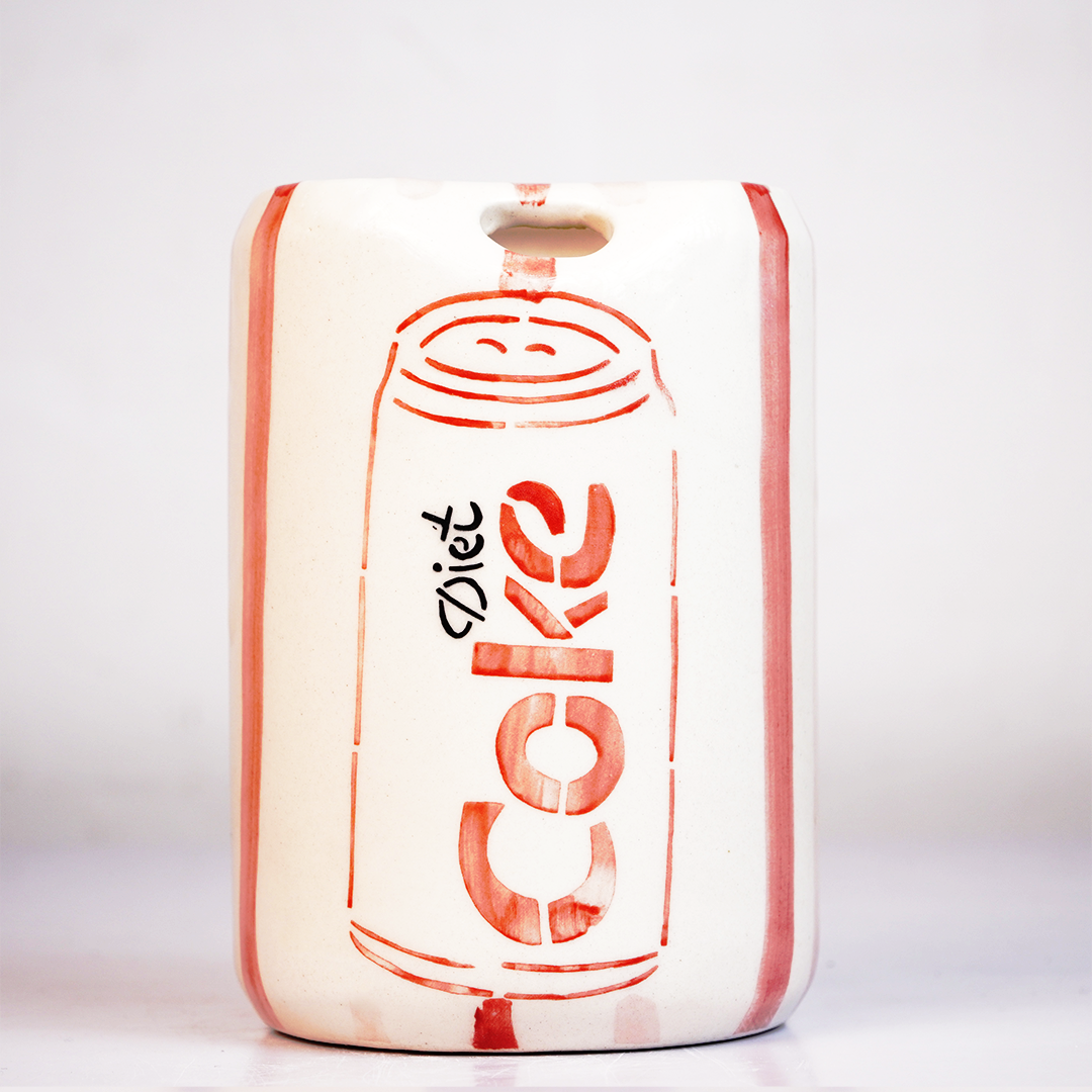 Creative Ceramic Coca Cola Style Can Design Coffee Cup