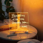 DIY LED Acrylic Message Board Lamp