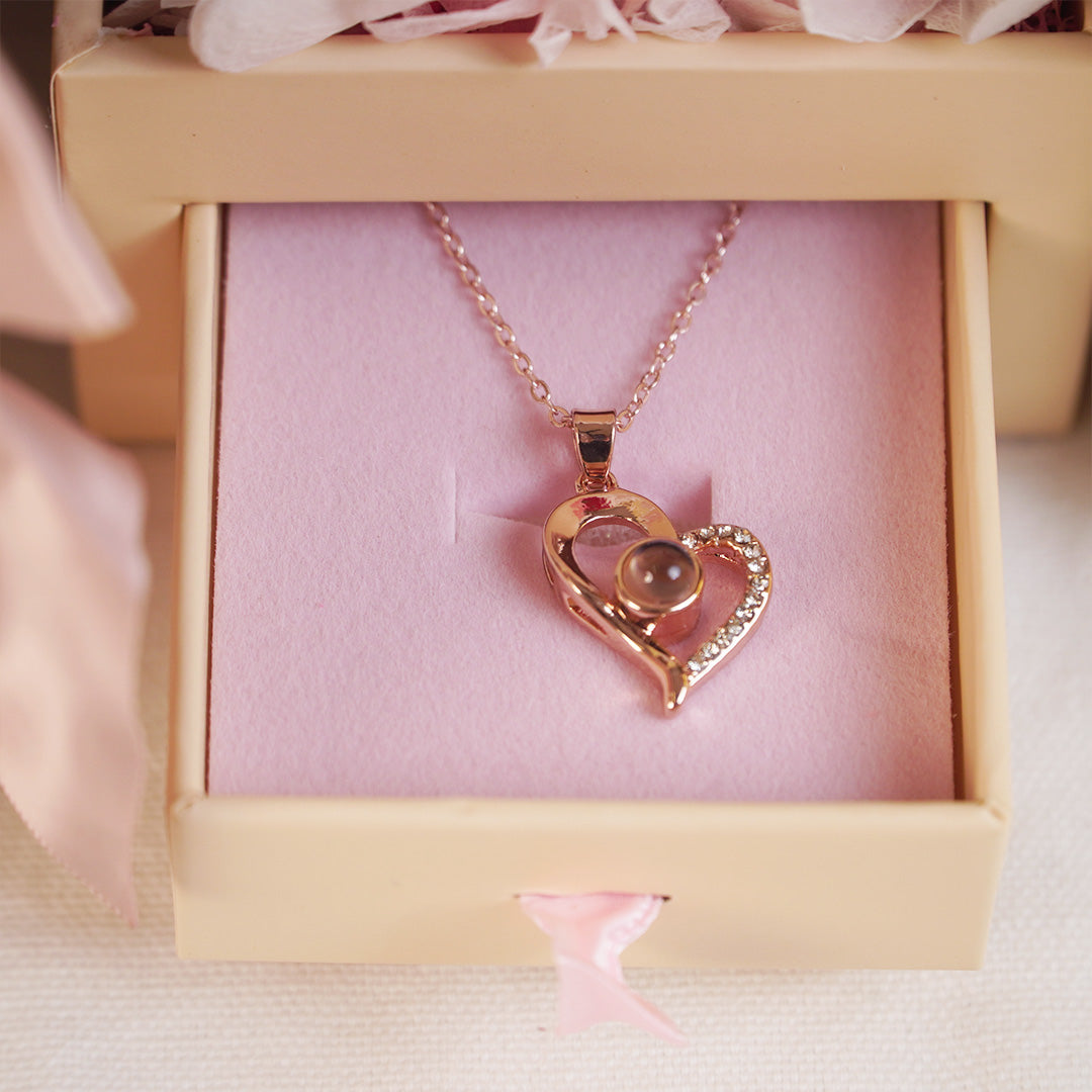 Surprise Gift Box with Roses & Teddy
