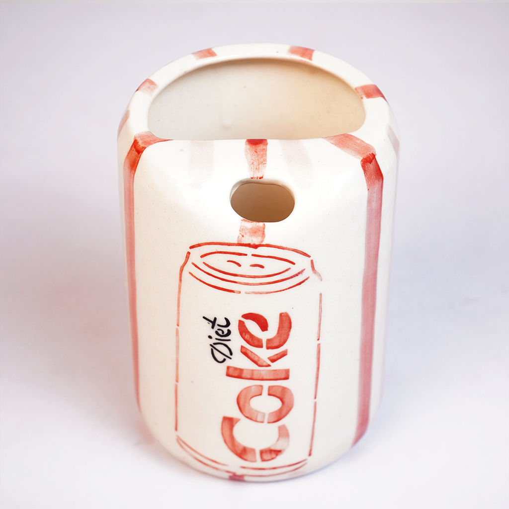 Creative Ceramic Coca Cola Style Can Design Coffee Cup