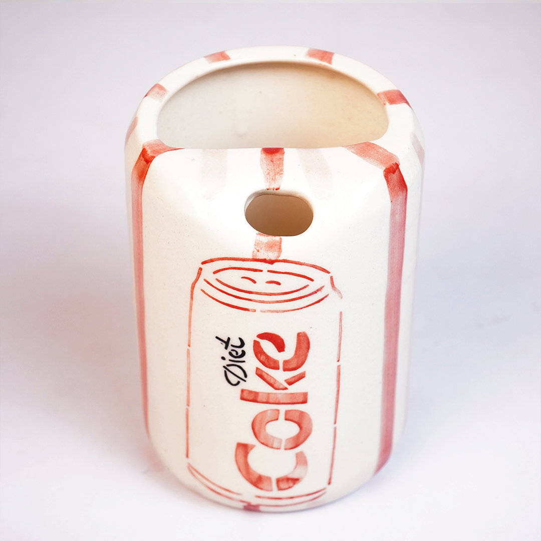 Creative Ceramic Coca Cola Style Can Design Coffee Cup