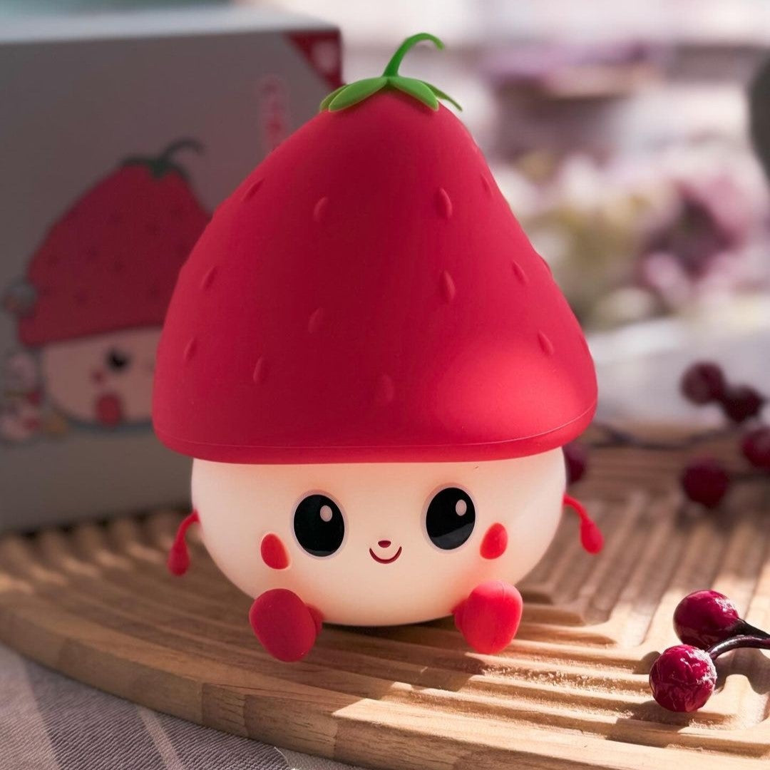 Cute Silicone LED Night Light Lamps USB Rechargeable Mood Lamp