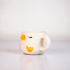 Face Mug Cute Ceramic | Smiley Coffee Cup for Tea & Coffee