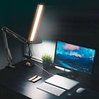 Adjustable LED Monitor Desk Lamp | USB Clamp Light