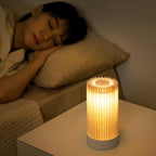 2-in-1 Foldable Pleated LED Table Lamp