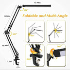 Adjustable LED Monitor Desk Lamp | USB Clamp Light