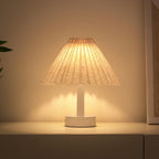 2-in-1 Foldable Pleated LED Table Lamp