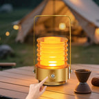 Portable LED Camping Lantern with Warm Light | Rechargeable Outdoor & Emergency Lamp