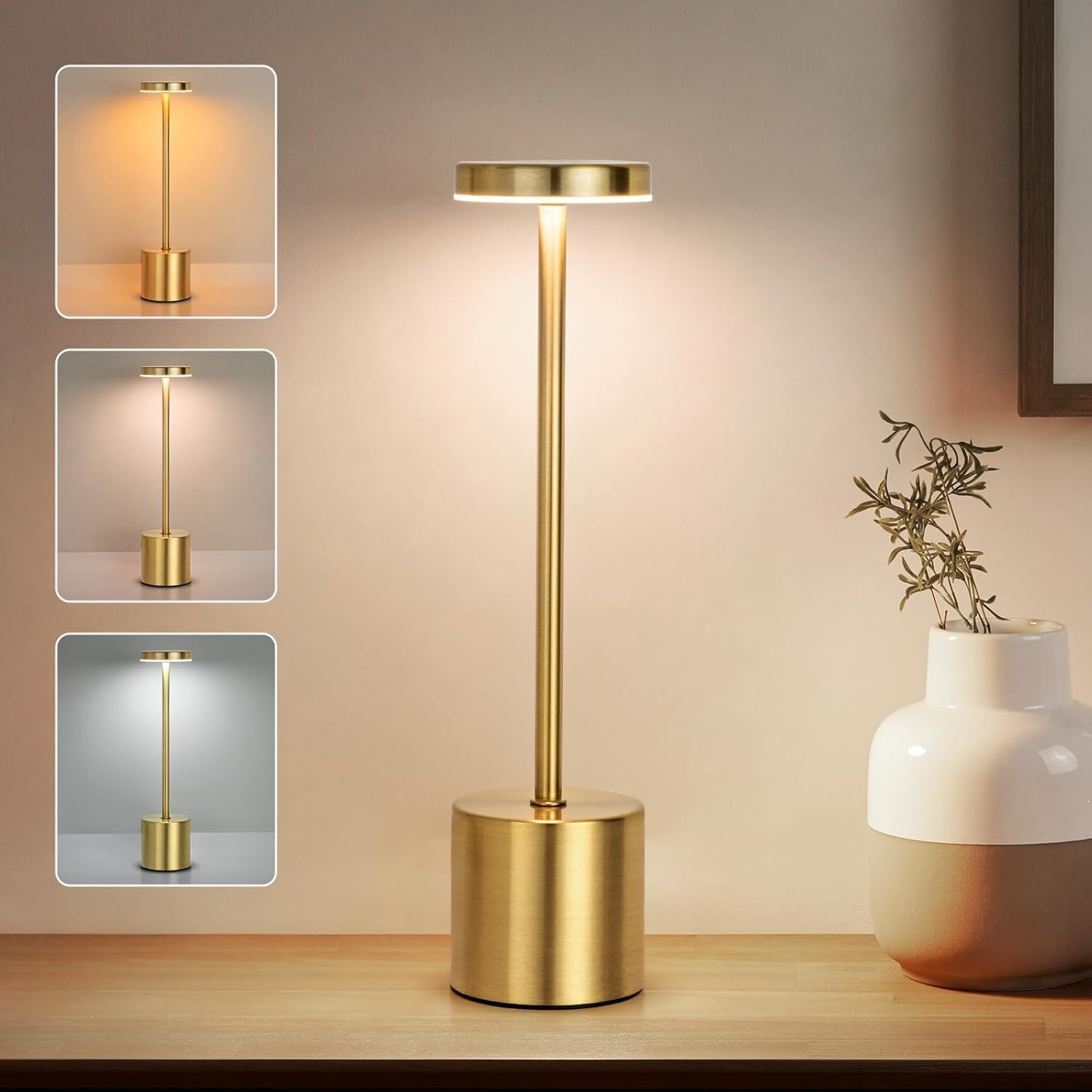 Auro Gold LED Table Lamp