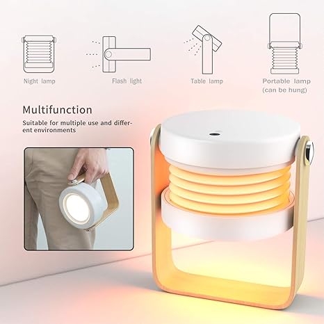 4-in-1 Collapsable Table Lamp