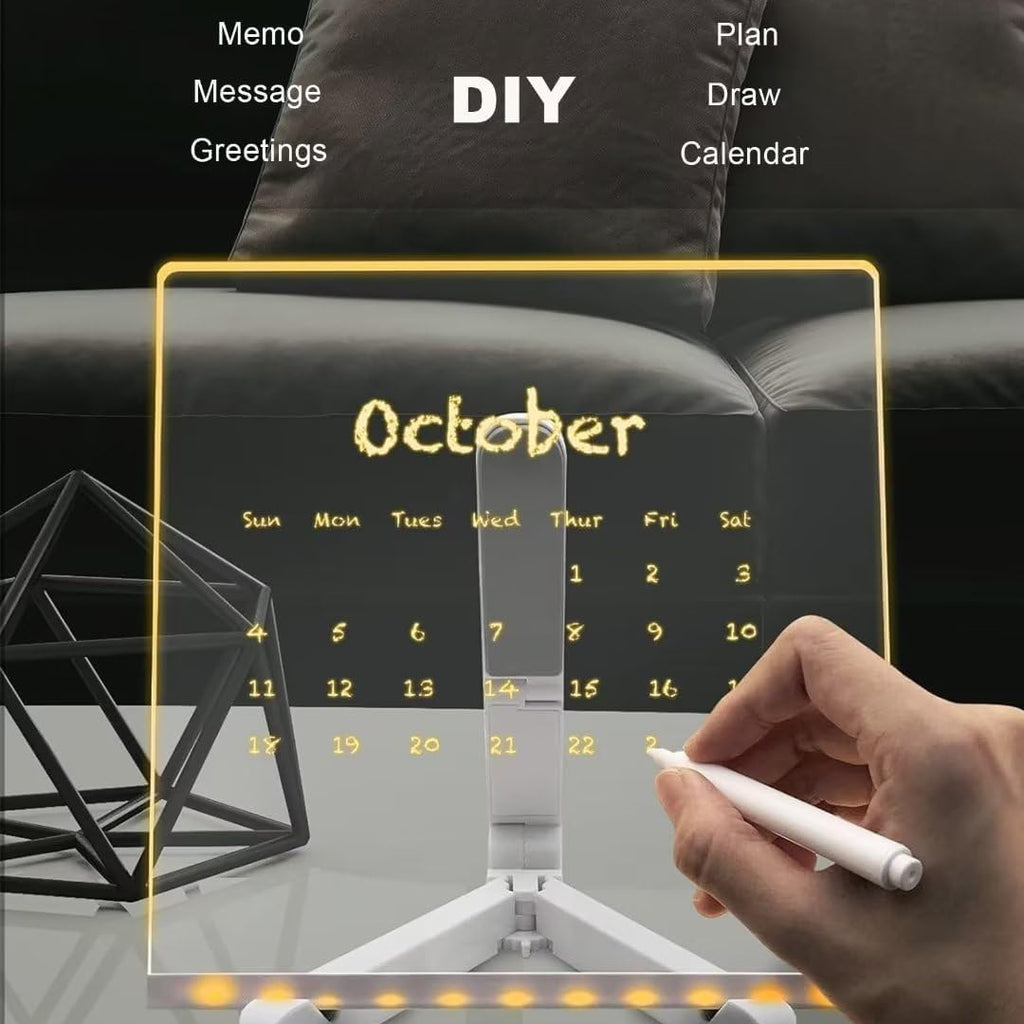DIY LED Acrylic Message Board Lamp