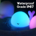 Set-6 Cute Animal Mini LED Silicone Night Lamp Set