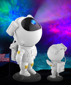 Starry Night Light Astronaut Projector Star Projector Galaxy Night Light - Astronaut Starry Nebula Ceiling LED Lamp, Gift for Kids or Adults, for Bedroom, for Christmas, Birthdays.