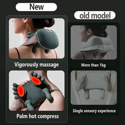 Smart Turtle Neck & Shoulder Massager with Heat