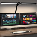 Double Head LED Desk Lamp with Clamp