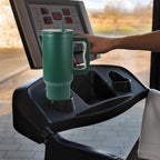 Green Premium Insulated Tumbler with Handle & Straw