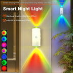 LED Wireless Wall Sconce with 7 Colors Changing, Motion Sensor Light
