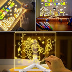 DIY LED Acrylic Message Board Lamp