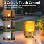 Portable LED Camping Lantern with Warm Light | Rechargeable Outdoor & Emergency Lamp