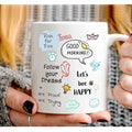Inspirational Good Morning Ceramic Coffee Mug