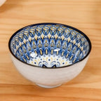 Ceramic Bowl Set – Hand-Painted Blue & White Decorative Bowls