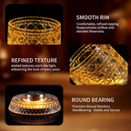 Crystal Diamond LED Table Lamp – Elegant Warm Glow Decorative Light