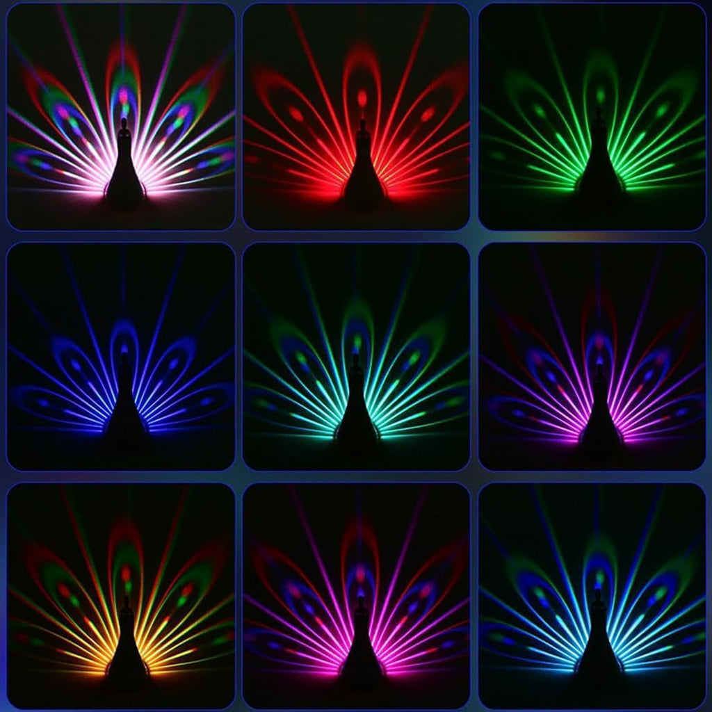 Peacock Wall LED Lamp