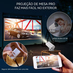 Mini Projector for Home, Portable LED Video Projector