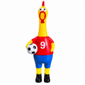 Cute Chicken Football Toy | Cartoon Soccer Player Figure | Fun Kids Toy | Decorative Play Figure