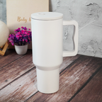 Pure Frost Minimal Tumbler (Classic White)