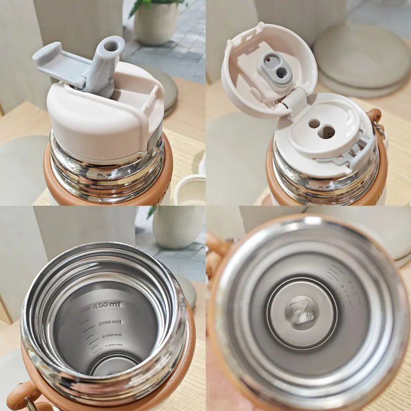 Cute Teddy Insulated Water Cup bottle