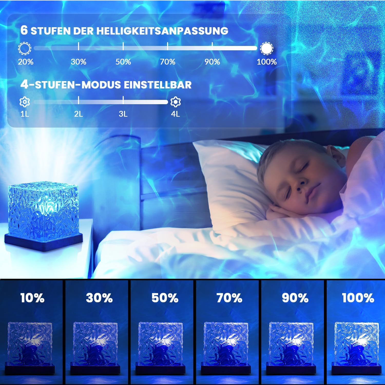 Ocean Water Ripple lampLED Night Lamp