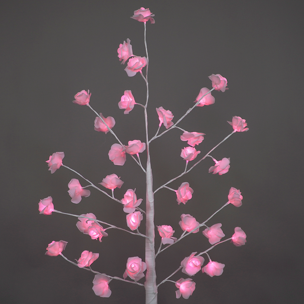 Rose Tree Light – Glowing Decorative Flower Lamp
