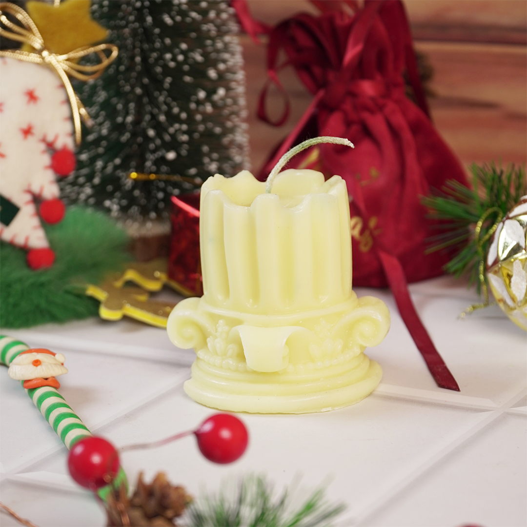 Set-2 Decorative Pillar Candle