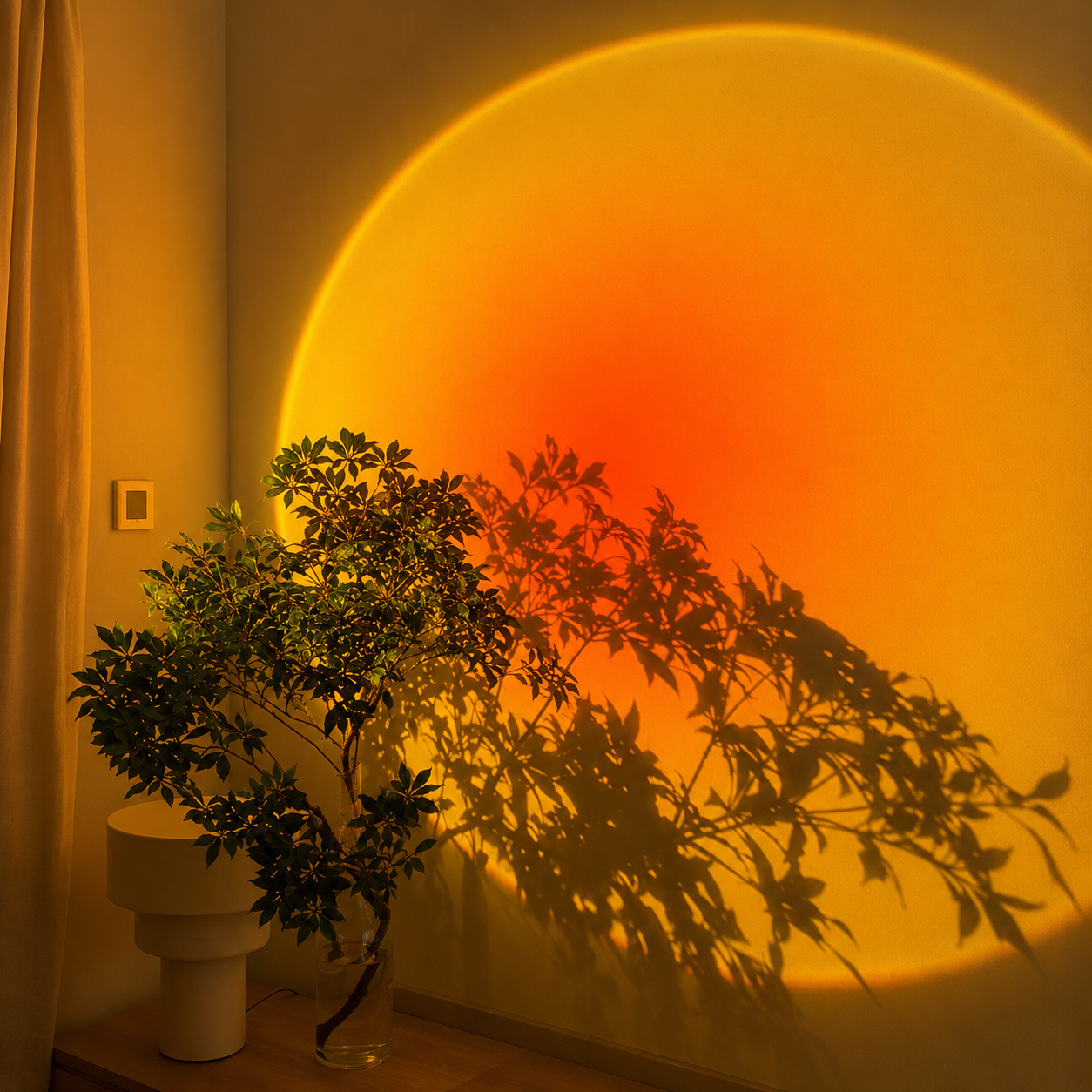 Sunset Lamp by Zuzacco™ with 16 Colors in 1, with Remote (PREMIUM QUALITY)
