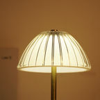 Ribbed Dome Shade Warm Ambient LED Desk Lamp