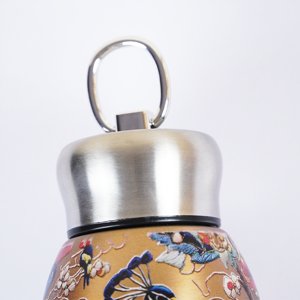 Floral Stainless Steel Flask