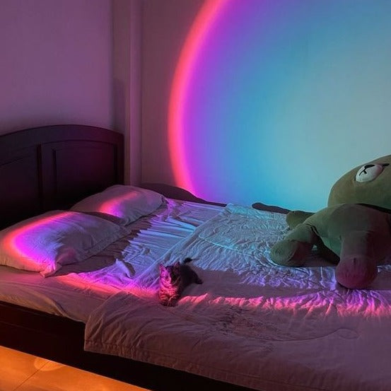 Sunset Lamp by Zuzacco™ with 16 Colors in 1, with Remote (PREMIUM QUALITY)