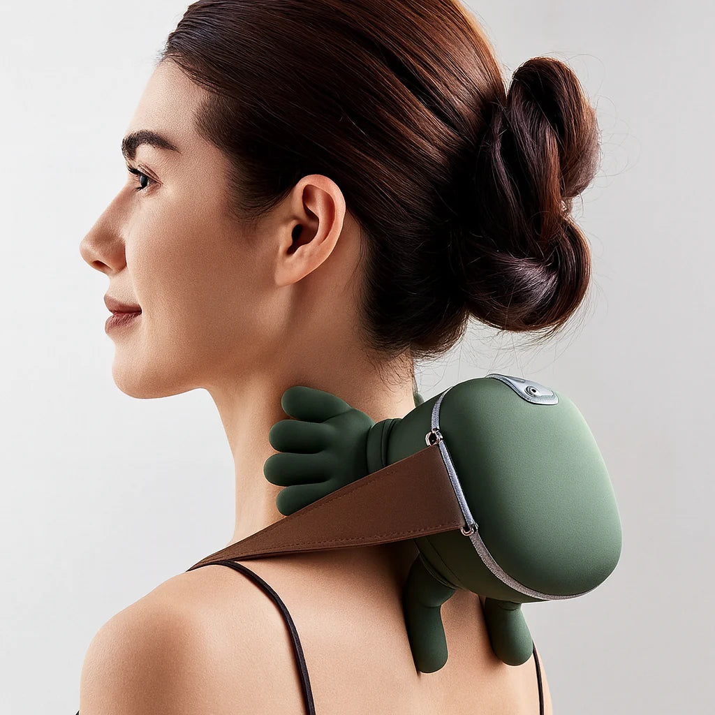 Smart Turtle Neck & Shoulder Massager with Heat