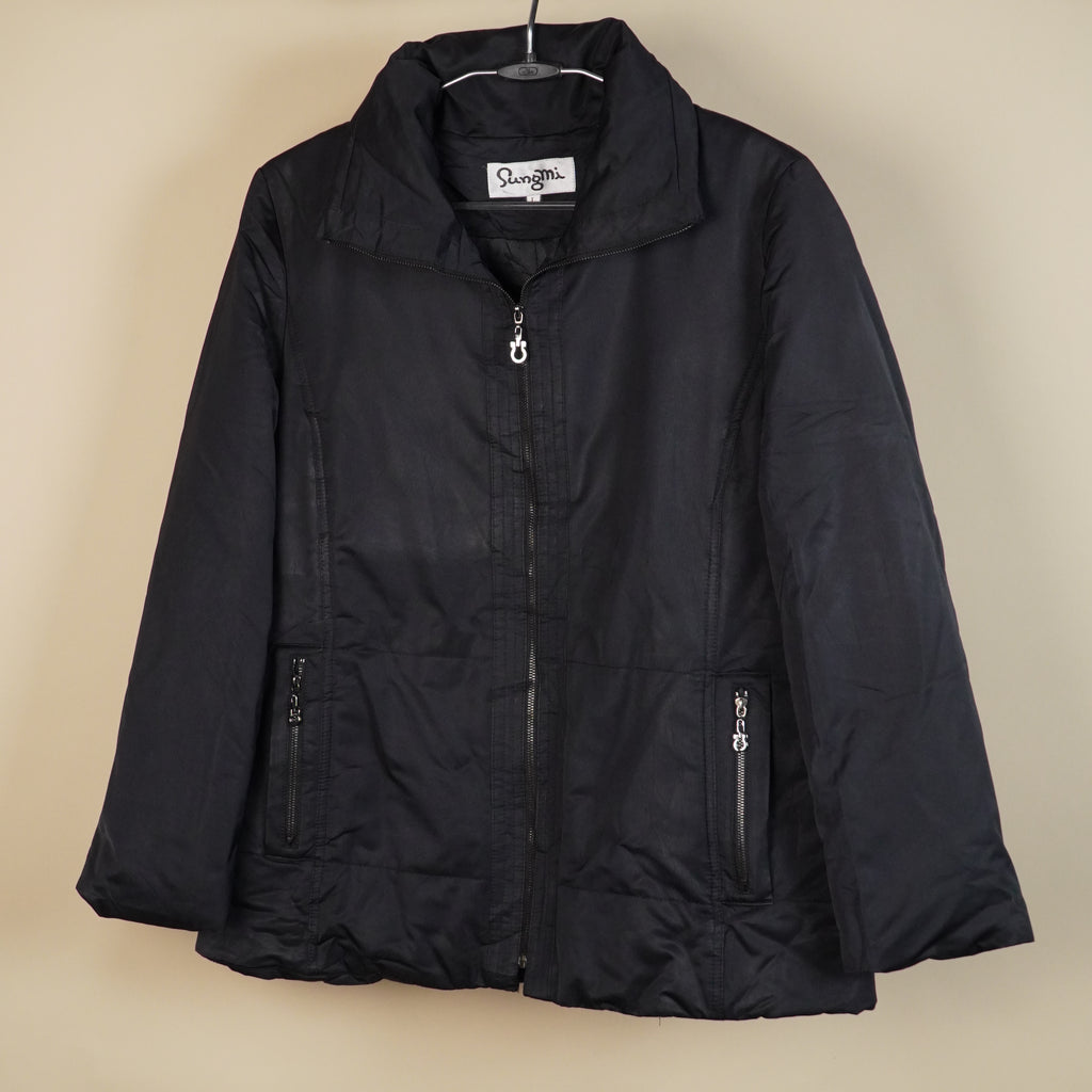 Classic High-Neck Padded Winter Jacket ( SIZE-M )