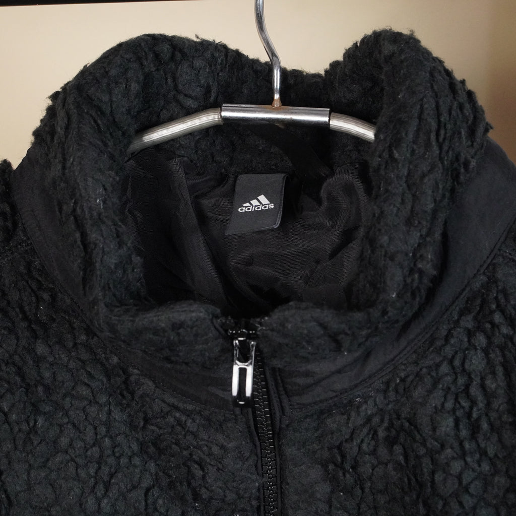 Plush Fleece Winter Jacket with High Neck ( SIZE-M )