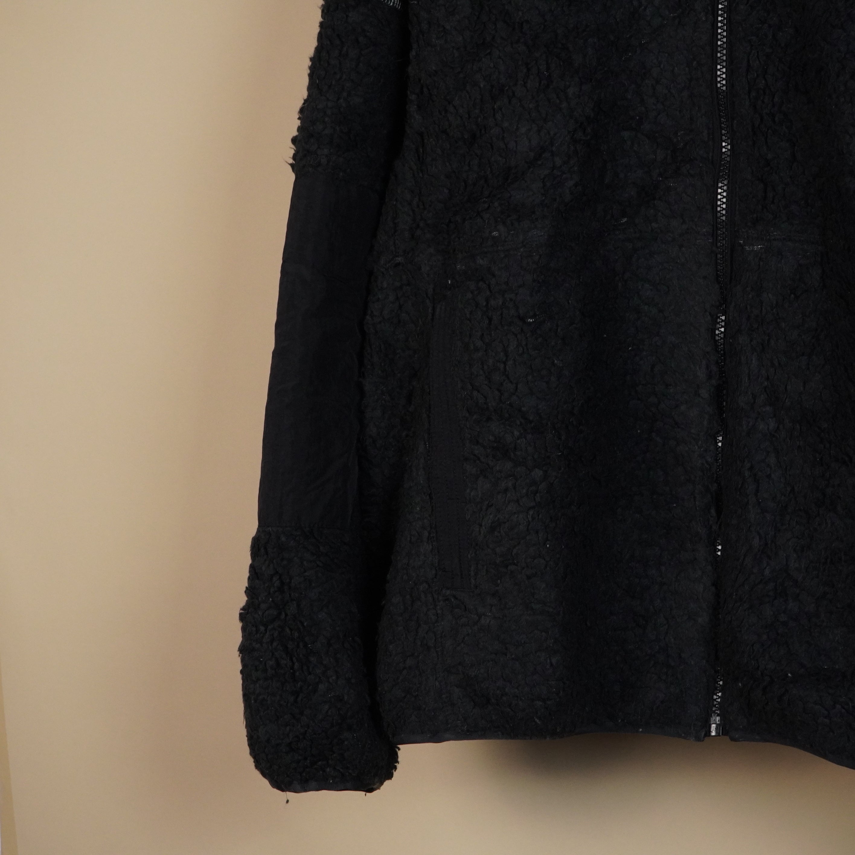 Plush Fleece Winter Jacket with High Neck ( SIZE-M )