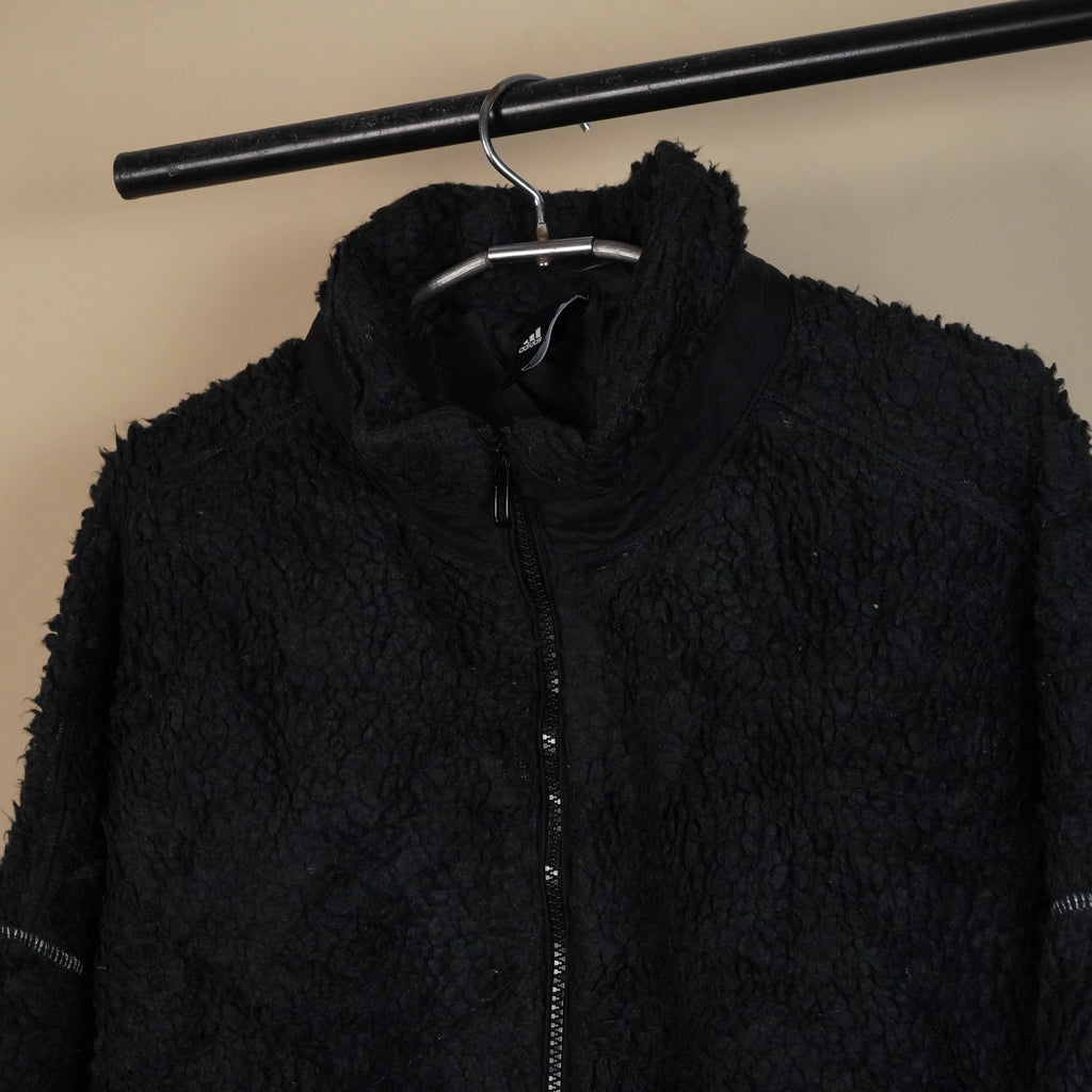 Plush Fleece Winter Jacket with High Neck ( SIZE-M )