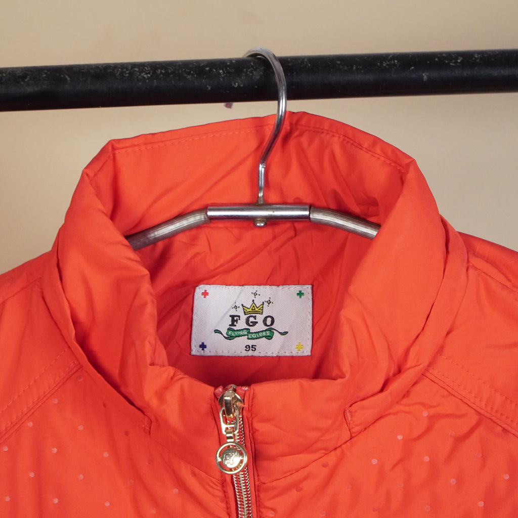 Quilted Puffer Jacket with Front Zip ( SIZE-M )