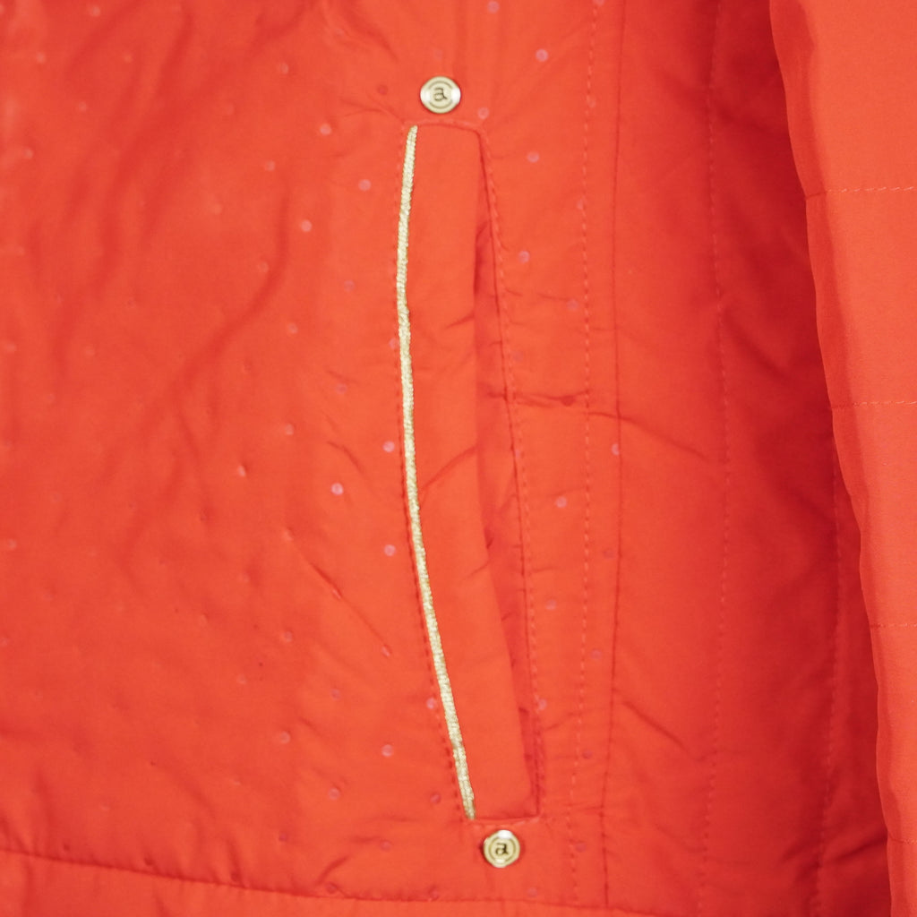 Quilted Puffer Jacket with Front Zip ( SIZE-M )