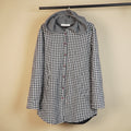 Checkered Hooded Winter Jacket ( SIZE-M )